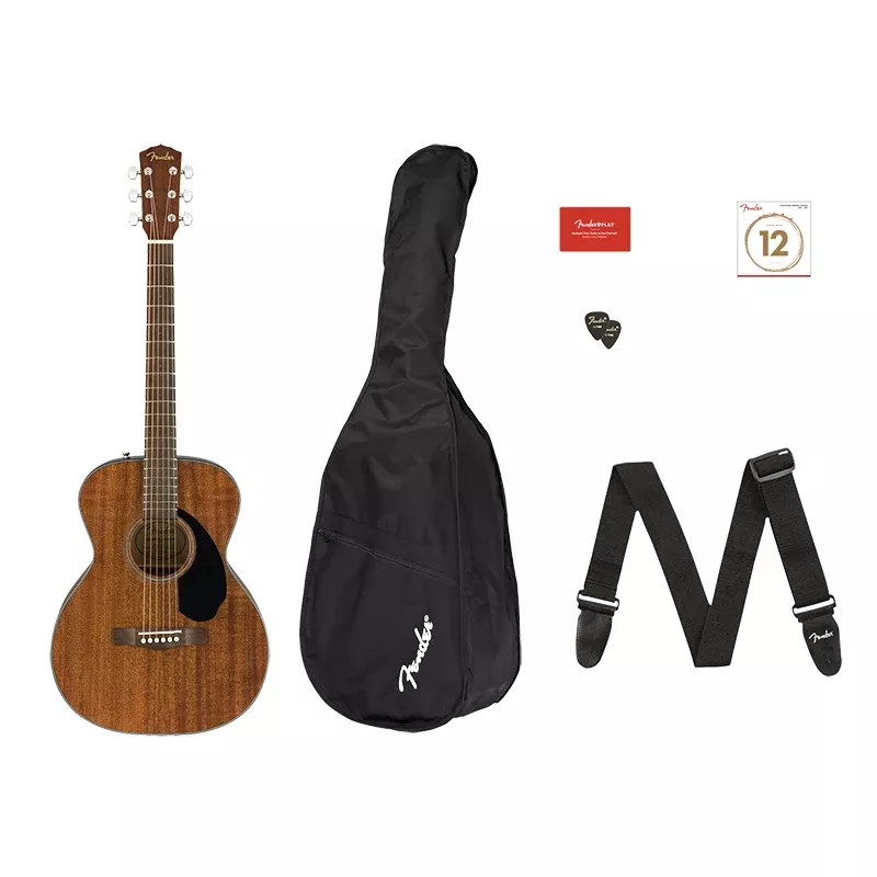 Fender CC-60 Concert Pack – Mahogany with Walnut Fingerboard