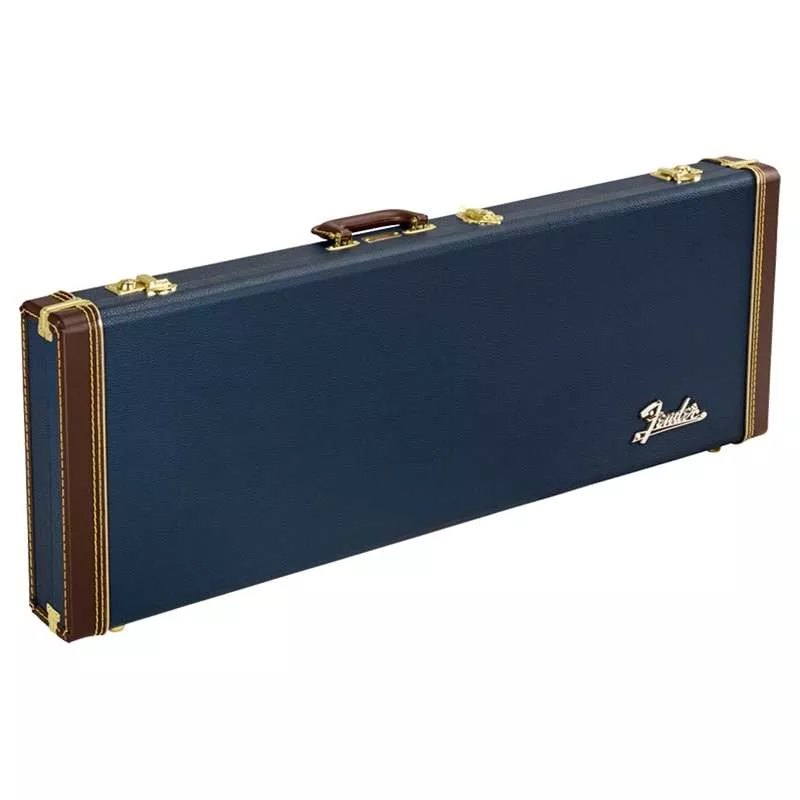 Fender Classic Series Wood Case for Strat/Tele – Navy Blue