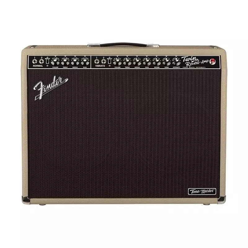 Fender Tone Master Twin Reverb Blonde – 85W 2×12 Lightweight Amplifier with Power Attenuator