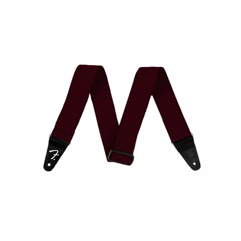Fender Weighless Tweed Strap – Oxblood