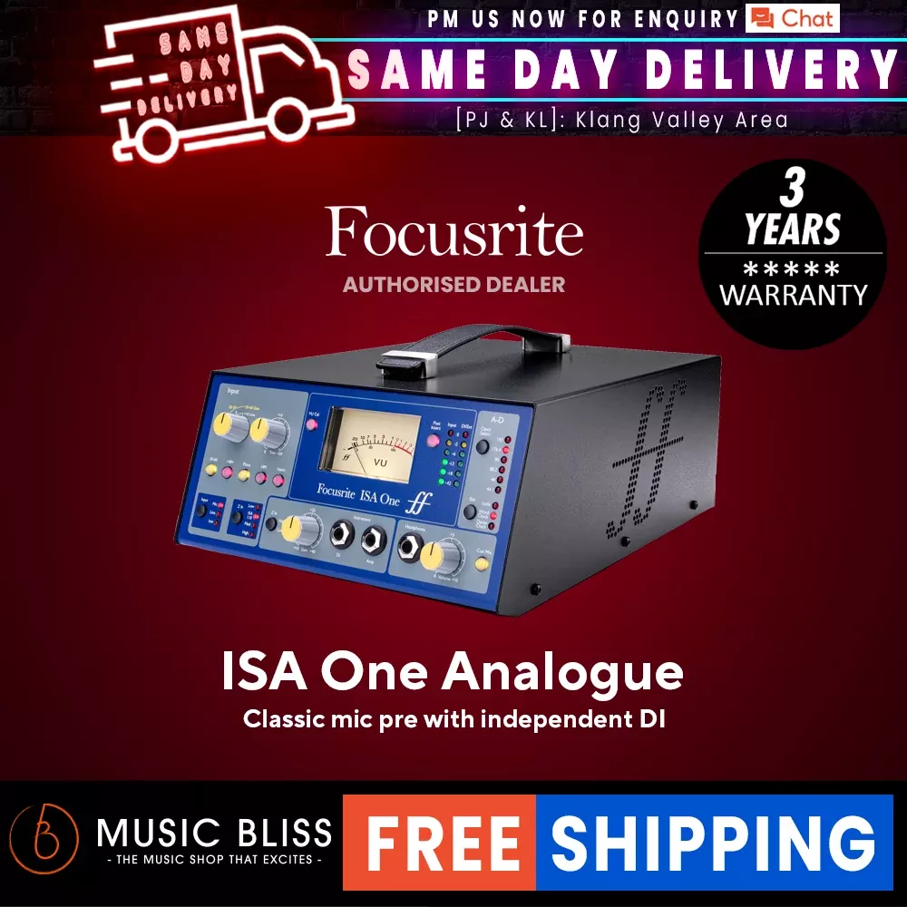 Focusrite ISA One Analogue Single channel Preamplifier
