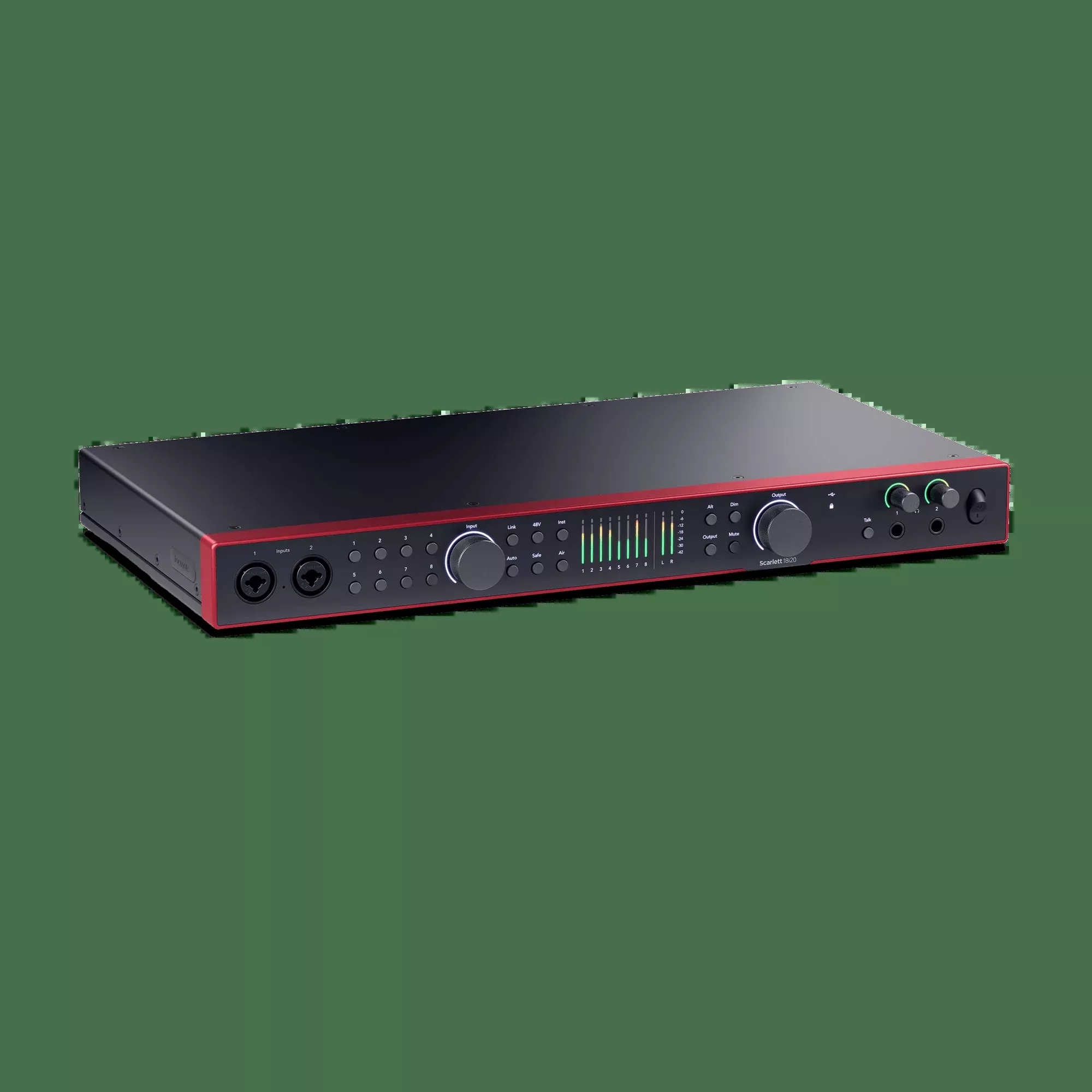 Focusrite Scarlett 18i20 4th Gen USB Audio Interface – 18-In/20-Out Studio Hub