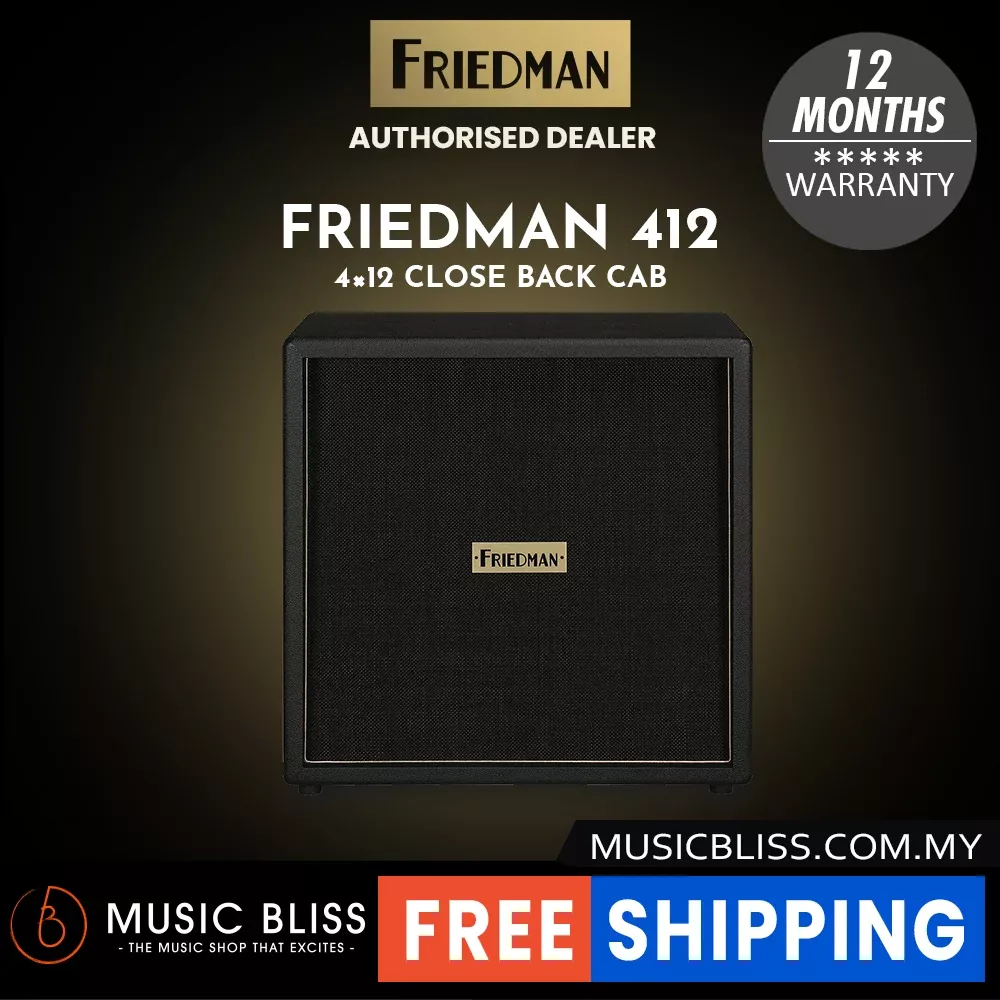 Friedman 412 100-watt 4×12″ Extension Cabinet