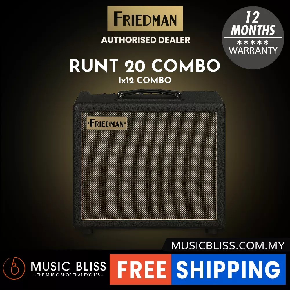 Friedman Runt-20 1×12″ 20-watt Tube Combo Amp