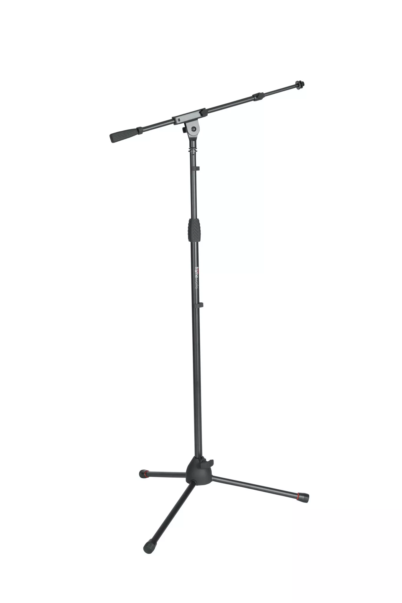 Gator Frameworks GFW-MIC-2020 Tripod Mic Stand w/ Telescoping Boom & Standard Twist Clutch