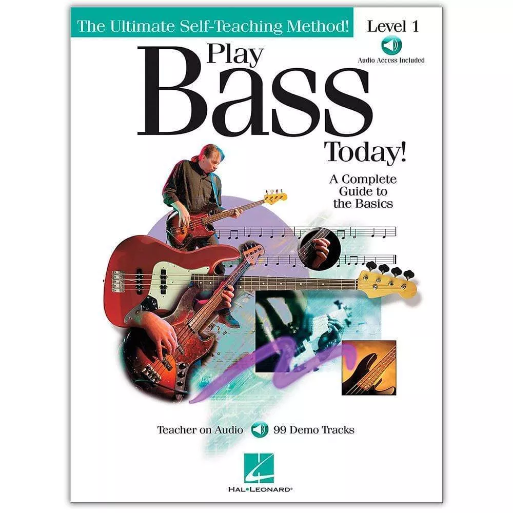 Hal Leonard Play Bass Today! – Level 1 (Book/Online Audio)