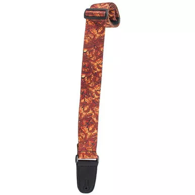 Henry Heller HSUB2-52 Sublimination Design Polyester 2″ Guitar Strap with Tri-Glide and Microfiber Ends