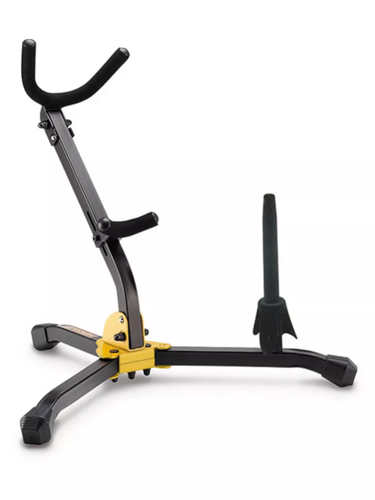 Hercules Sax Stand with Flute/ Clarinet Peg