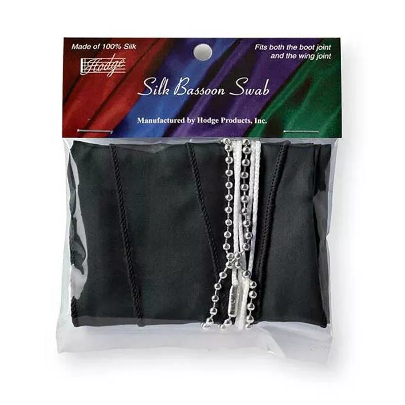Hodge BB1 Silk Bassoon Swab - Black