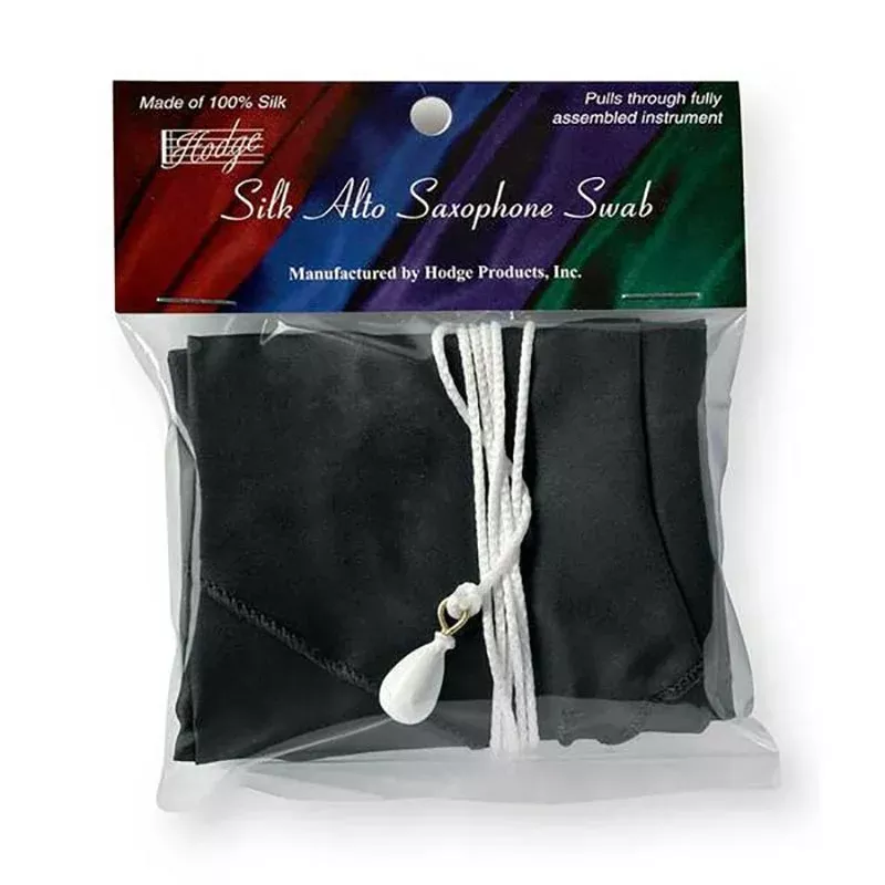 Hodge Silk Alto Saxophone Swab (Black)