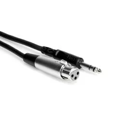 Hosa 1/4 TRS to XLRF Cable