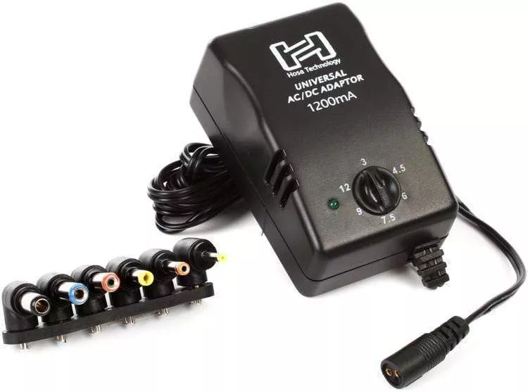 HOSA ACD-477 Universal Power Adaptor, Selectable up to 12 VDC 1200 mA