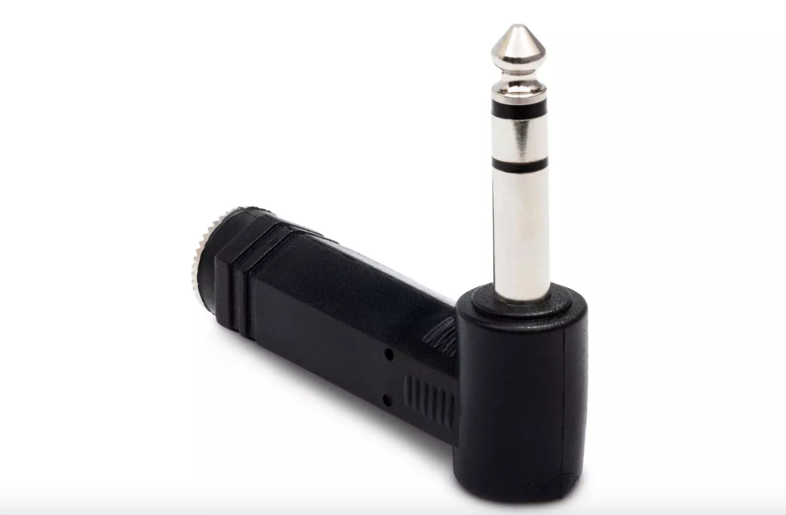 Hosa Right-angle Adapter1/4 in TRS to SameGPP-273