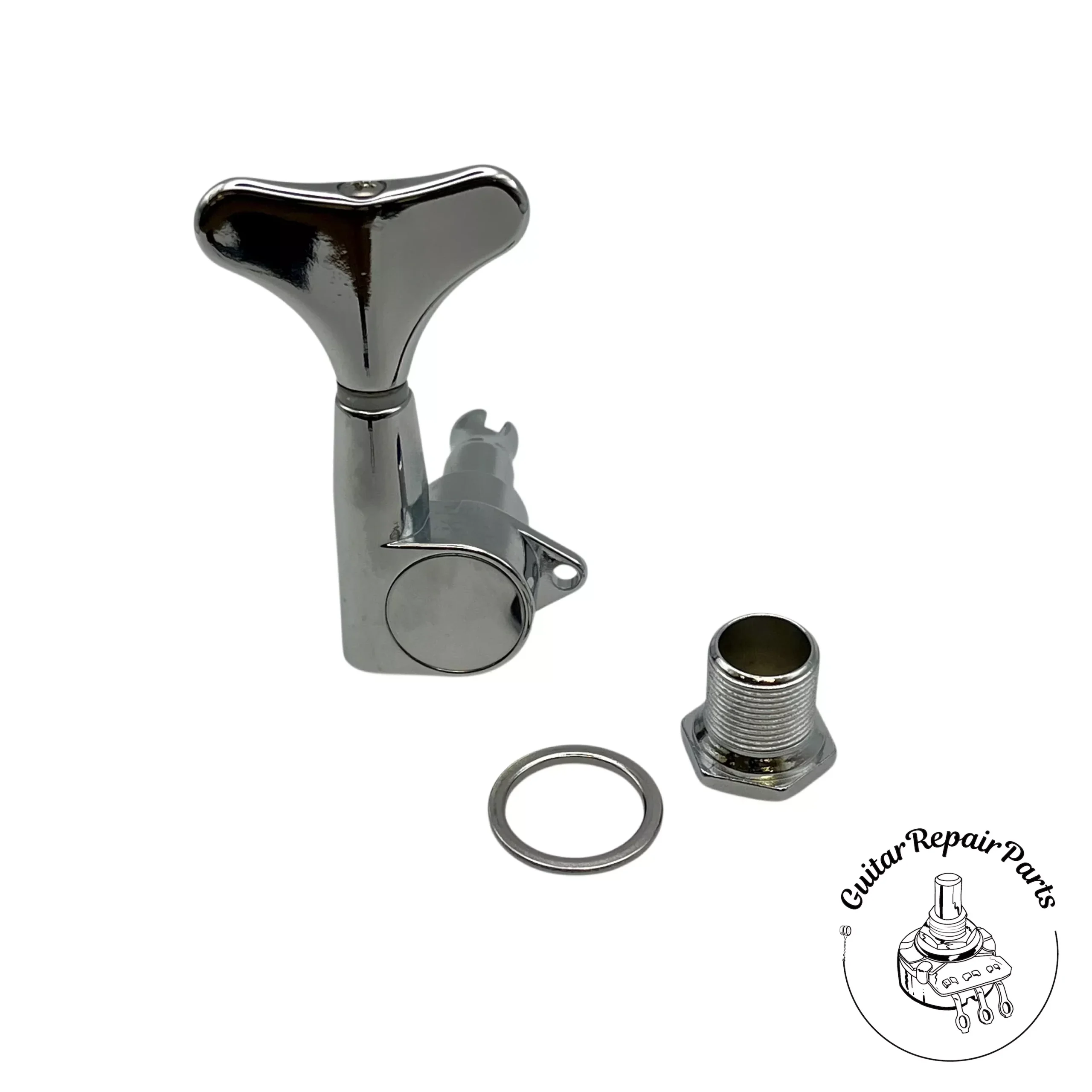 Ibanez Bass Tuning Machine Key, Left Side, 2MB0007LCH (1 pc) – Chrome