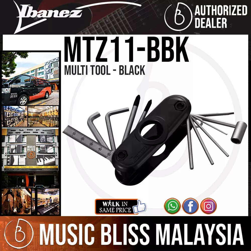 Ibanez MTZ11 Quick Access Multi Tool – Black