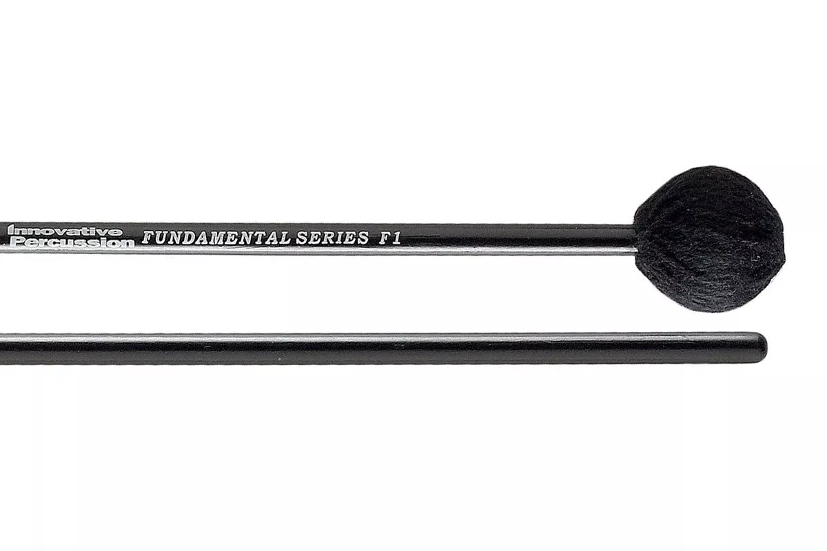 Innovative Percussion Fundamental Series F1 Marimba Mallets - Soft Yarn, Birch