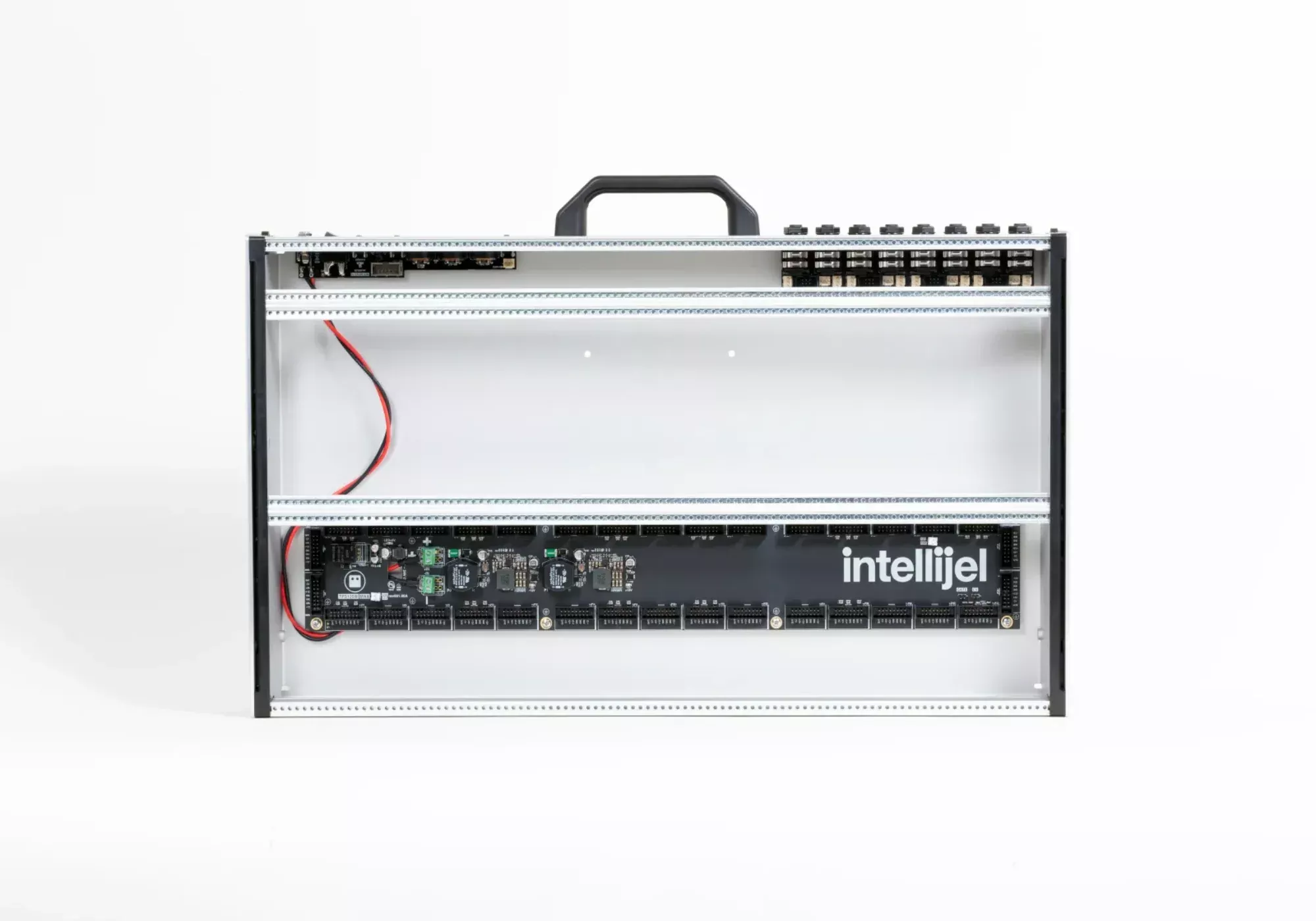 INTELLIJEL 7U 104 HP CASE WITH LID SILVER GEN2