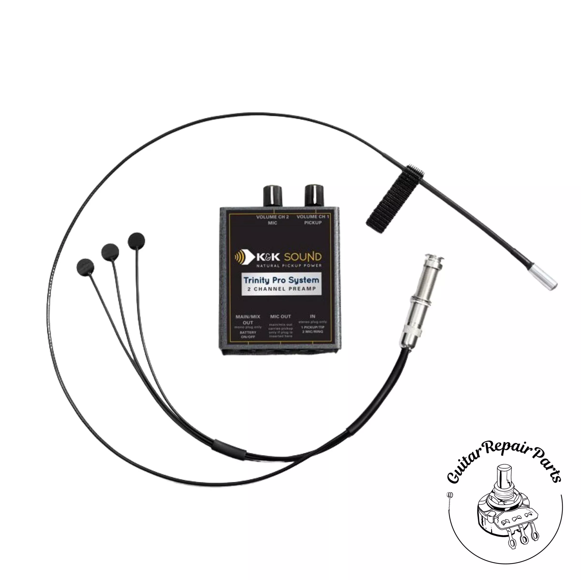 K&K Sound Trinity Pro Mini For Steel String Acoustic Guitar