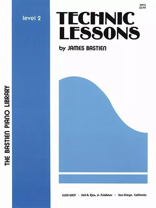 Kjos WP13 Bastien Technic Lessons - Level 2