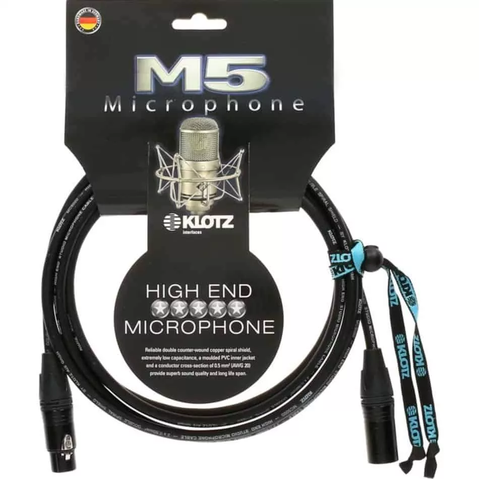 Klotz M5 6m Pro Microphone Cable