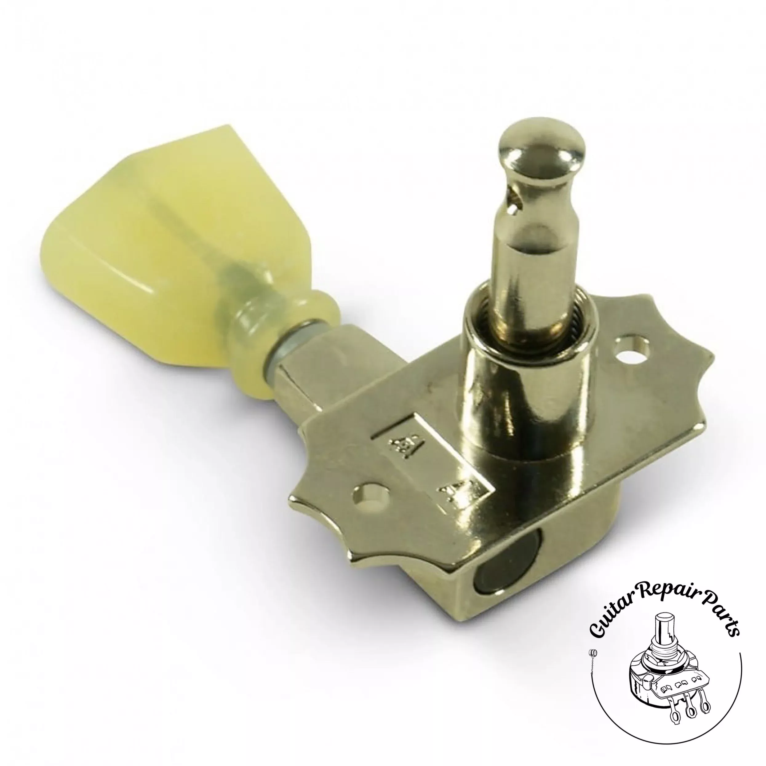 Kluson KRG-3-NP Revolution G-Mount Collared 3x3 Tuning Machine Keys- Nickel