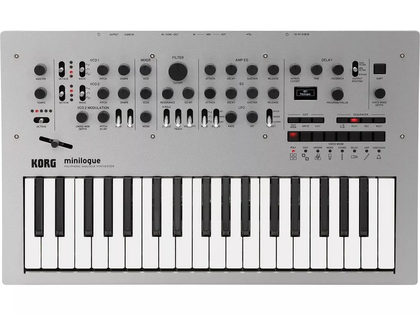 Korg Minilogue - Polyphonic Analogue Synthesizer