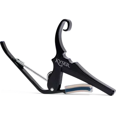 Kyser KG12B Quick Change 12-String Guitar Capo, Black