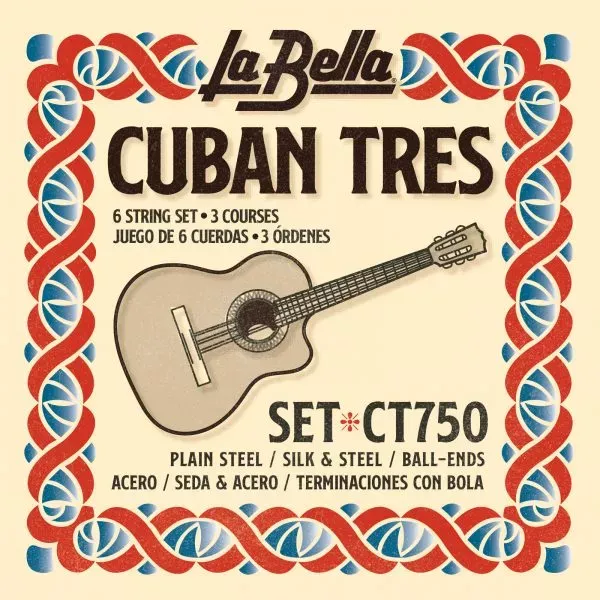 LA BELLA CT750 CUBAN TRES STRINGS SET - CT750