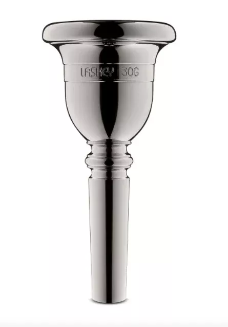 LASKEY TUBA CLASSIC G SERIES MOUTHPIECE - SILVER PLATE