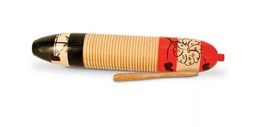 Latin Percussion CP249 Wood Cylinder Guiro w/scraper