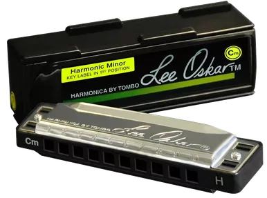 Lee Oskar Harmonic Minor Harmonica Key of " G "