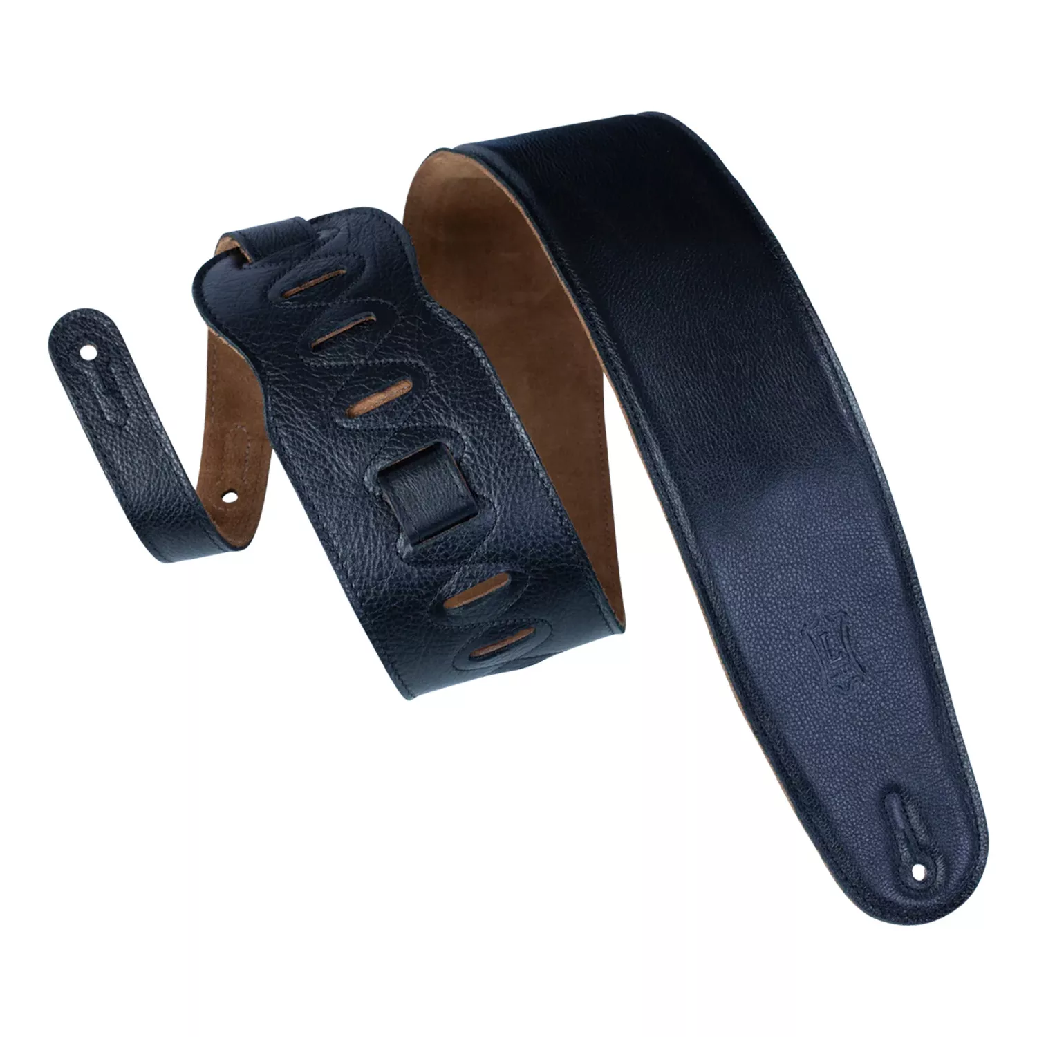 Levy's Heritage Crafted Series Guitar Strap, Black