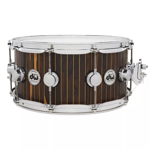 “Limited” CollectorsBrass Pinstripe Ziricote 6.5 x 14 Snare Drum