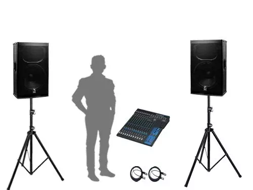 Live Sound Large P.A. Package 16 Channel