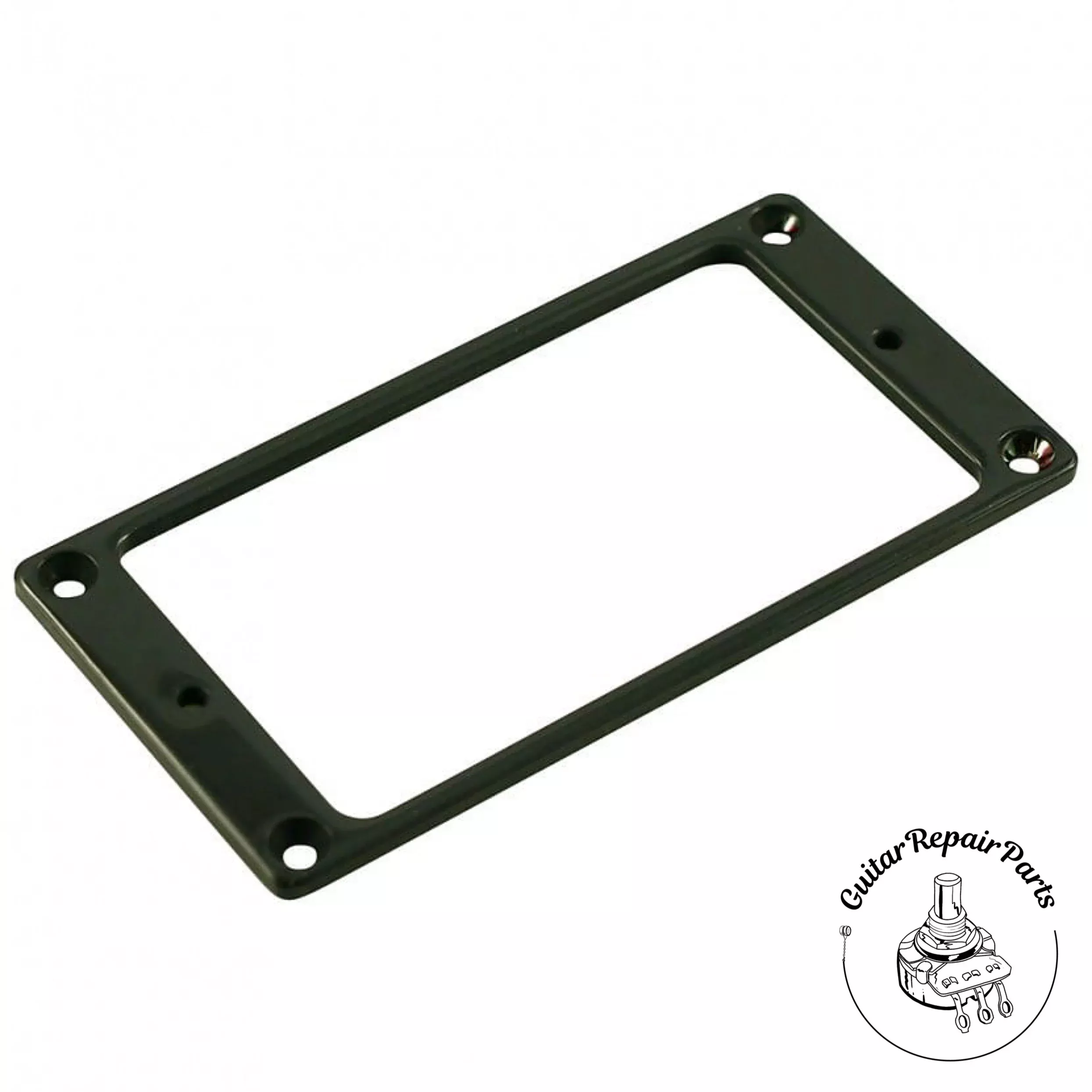 Low Profile Metal Humbucking Pickup Mounting Ring – Black