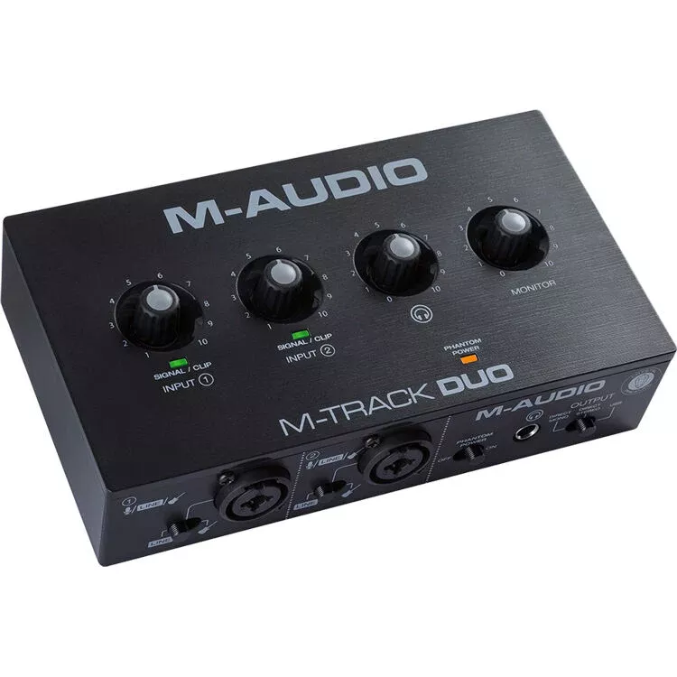 M-Audio M-Track Duo USB Audio Interface