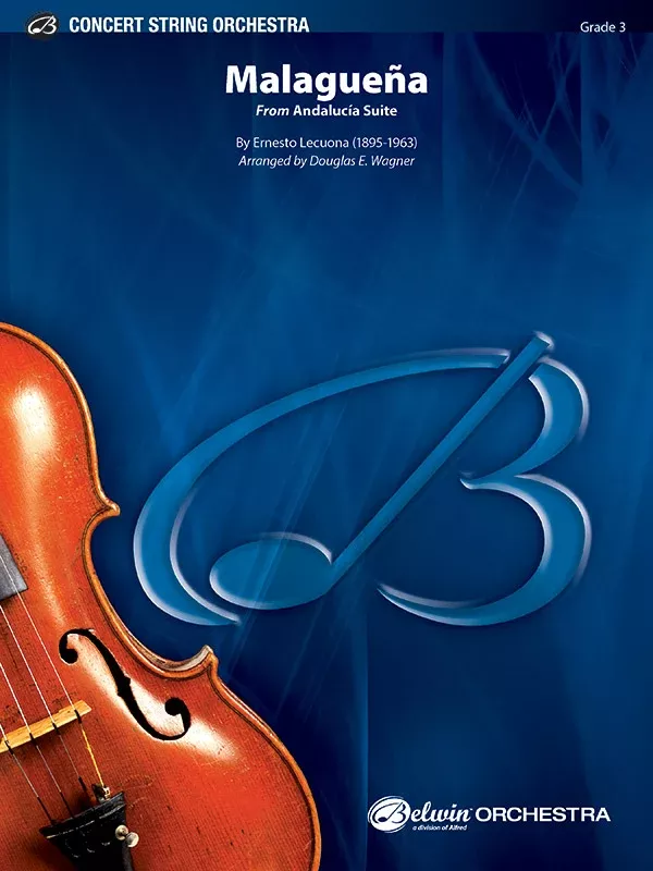 Malagueña: String Orchestra Conductor Score & Parts