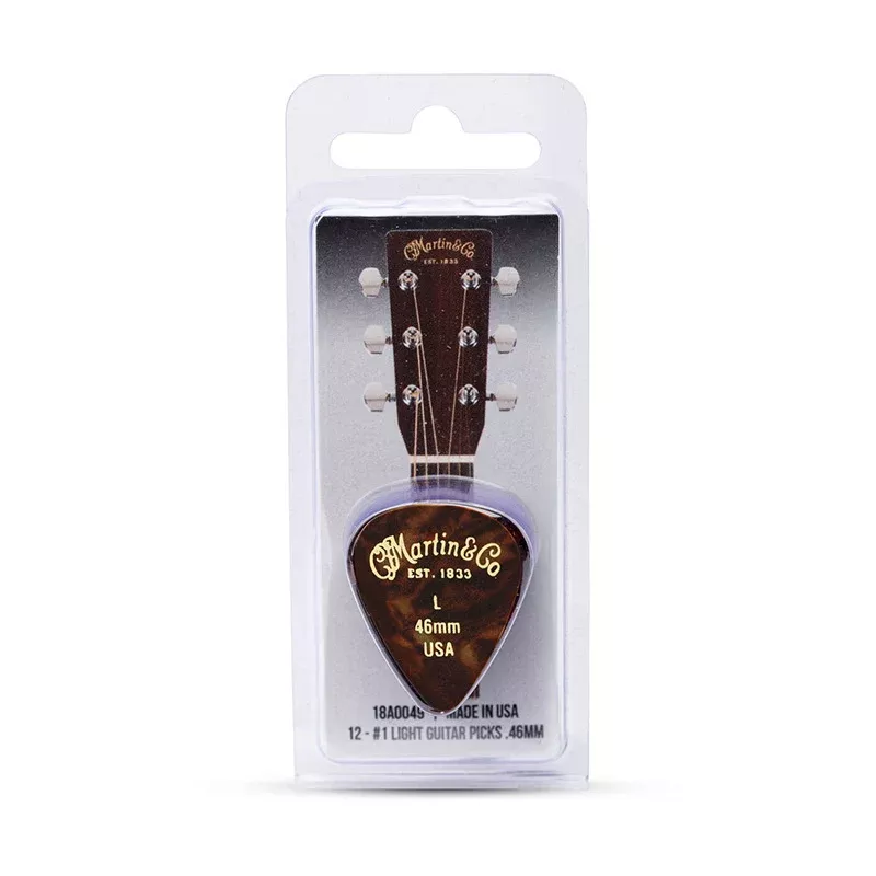 Martin 351 Style 12 Pick Pack - Faux Tortoise, 46 mm