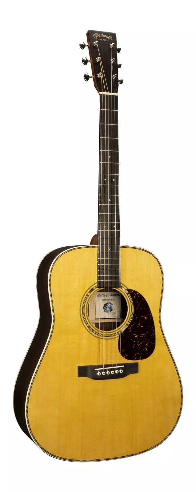 Martin D-28 Billy Strings Acoustic Guitar - Natural with Antique Toner