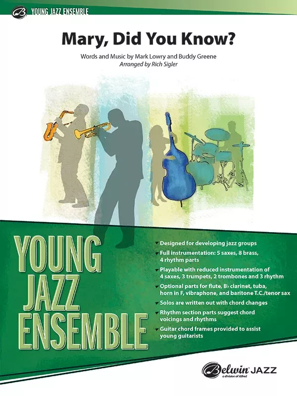 Mary, Did You Know?: Jazz Ensemble Conductor Score & Parts