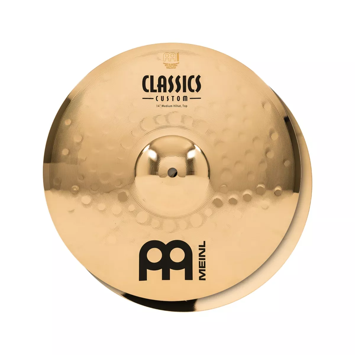 MEINL Cymbals CC14MH-B 14inch Classics Custom Medium Hihat
