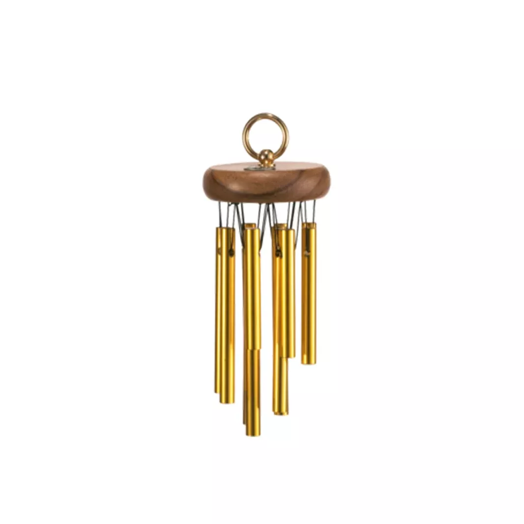 MEINL Percussion CH-H12 Hand Chimes, 12 Bars, Gold Anodized Aluminum Alloy