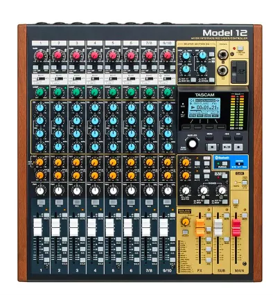 Mezclador/ Interfaz de audio 12 canales Tascam Model 12
