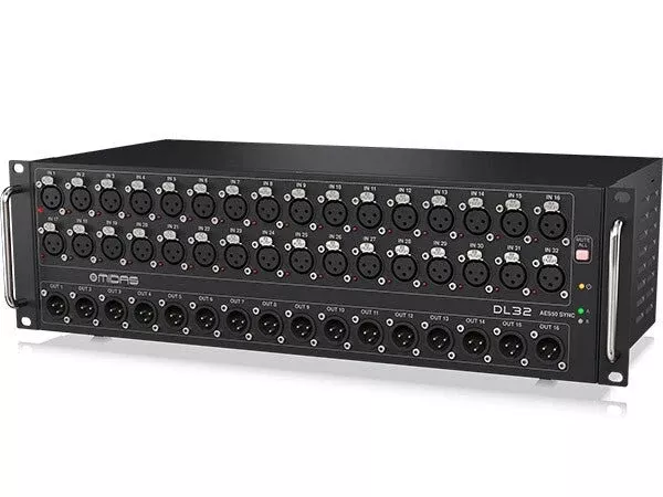 Midas DL32 Stage Box – 32 In / 16 Out, AES50 + ADAT (DL32)