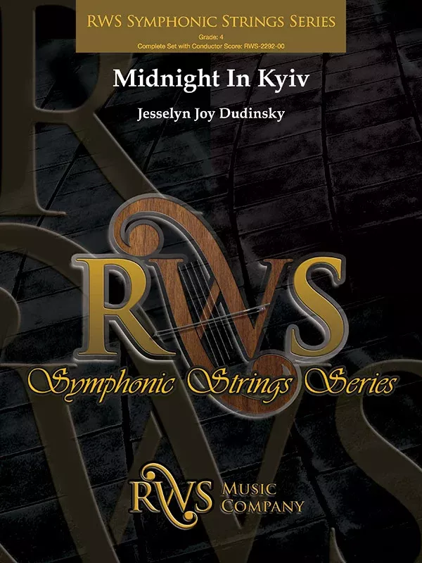 Midnight in Kyiv: String Orchestra Conductor Score & Parts