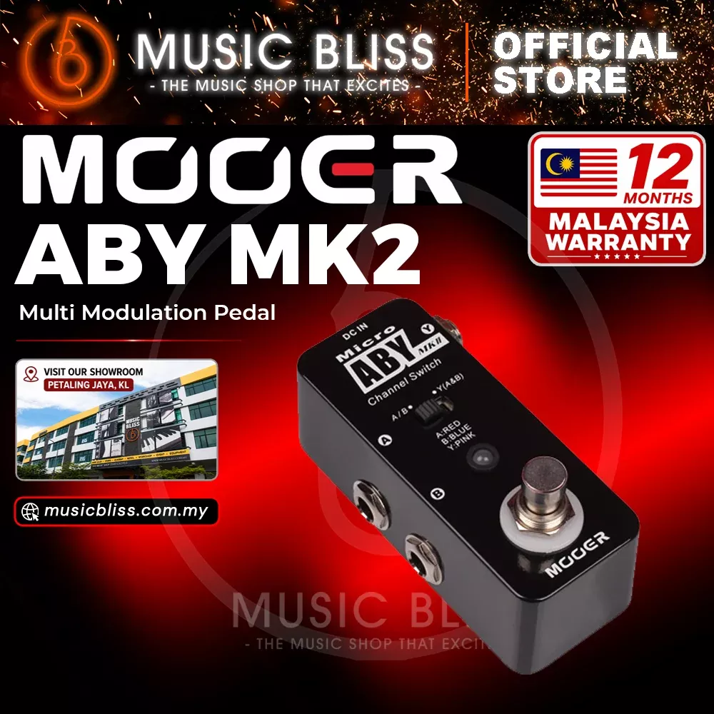 Mooer Micro ABY MKII Channel Switcher