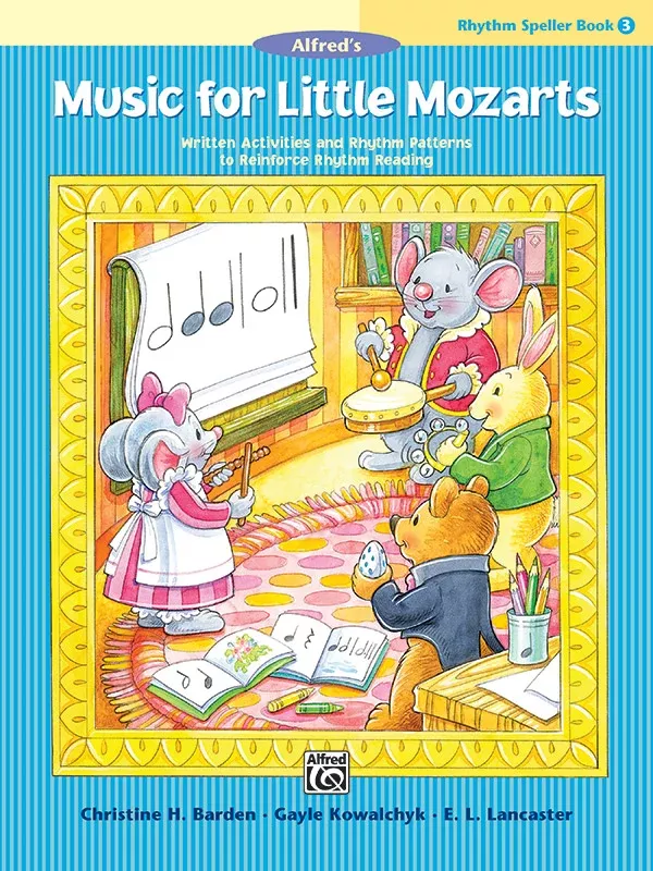 Music for Little Mozarts: Rhythm Speller, Book 3: Piano Book