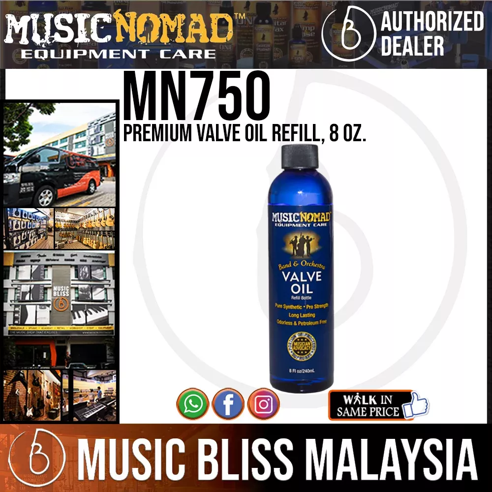 Music Nomad MN750 Premium Valve Oil Refill