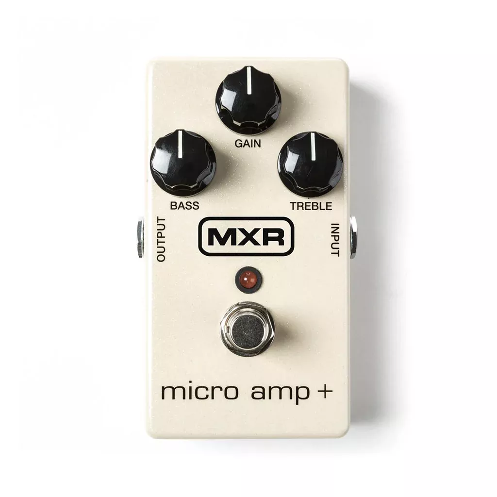 MXR M233 Micro Amp+ Guitar Effects Pedal
