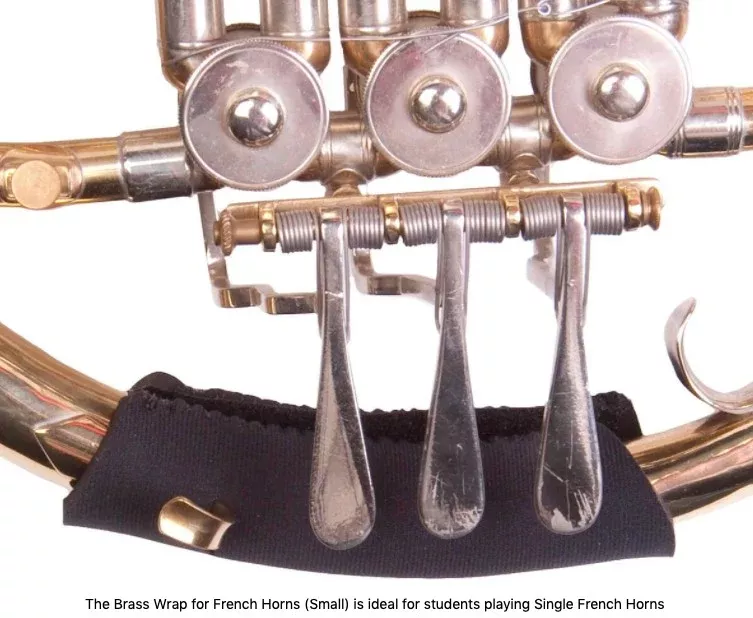 NEOTECH BRASS WRAP FOR FRENCH HORN – BLACK